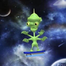 Help Zooma the Alien learn a new language!