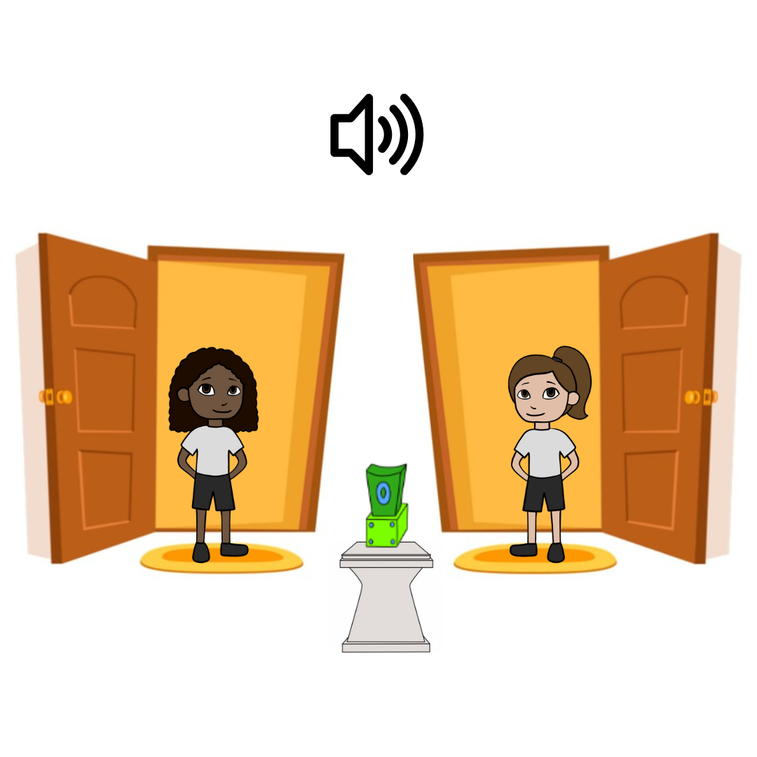 Which character pronounced the word that way?