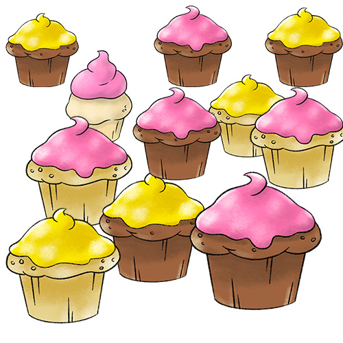 Can you choose the cupcake she wants?