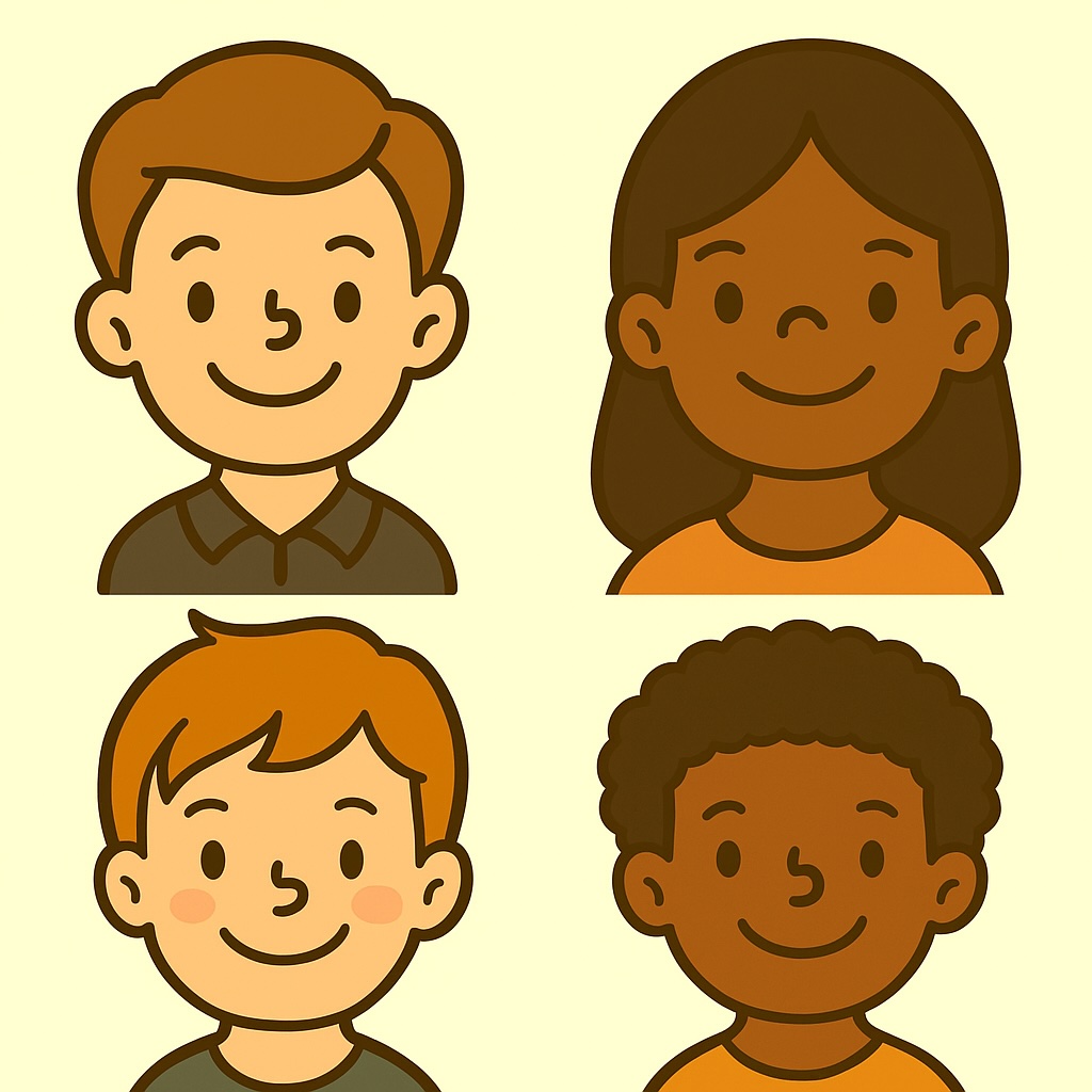 Which face did you see before?