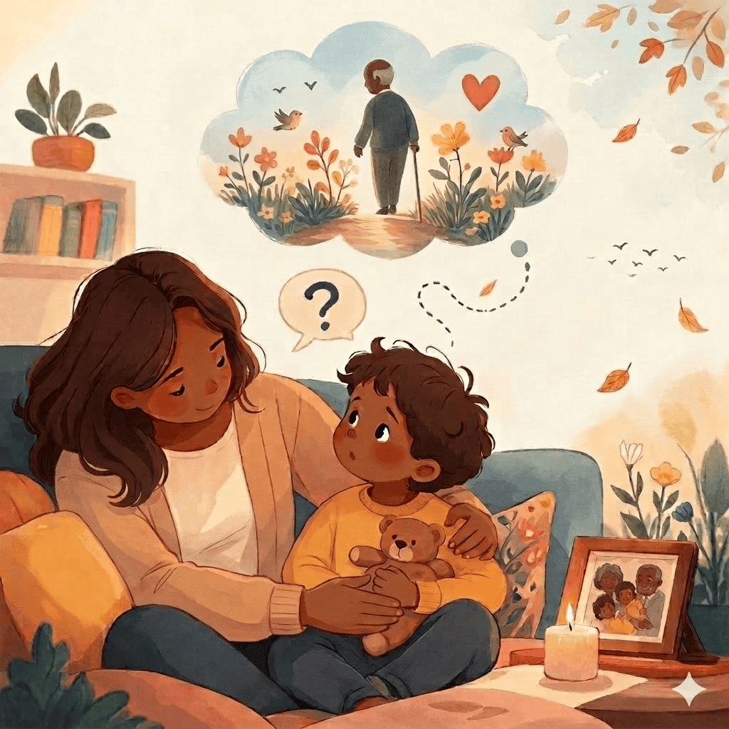For parents: A survey about talking to your child about death