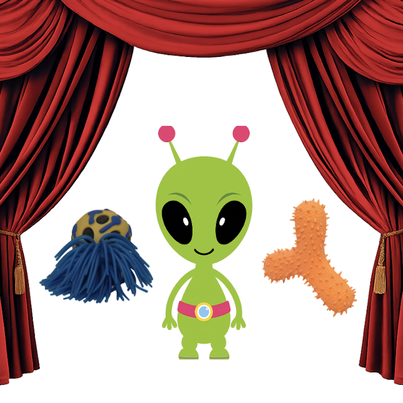 Let's visit the alien toy shop!