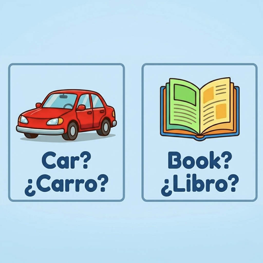 Bilingual little listeners: ¿Qué imagen es?