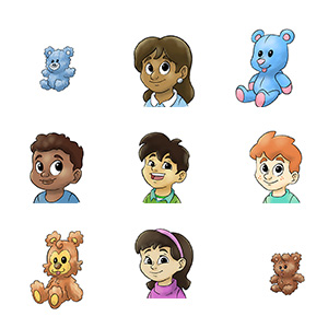 Can you choose the bear she wants?