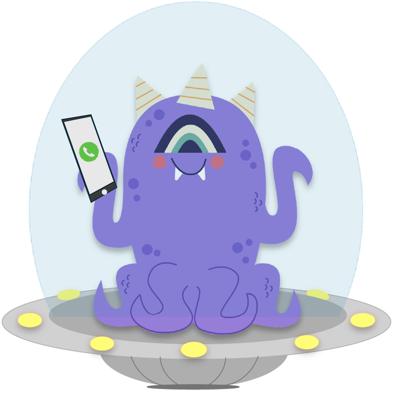 Alien phone call!