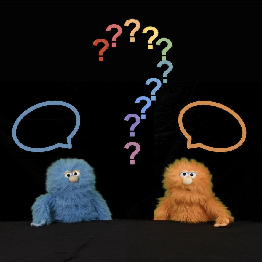 Hi / Salut / Namaste! Which puppet would you prefer as your friend?