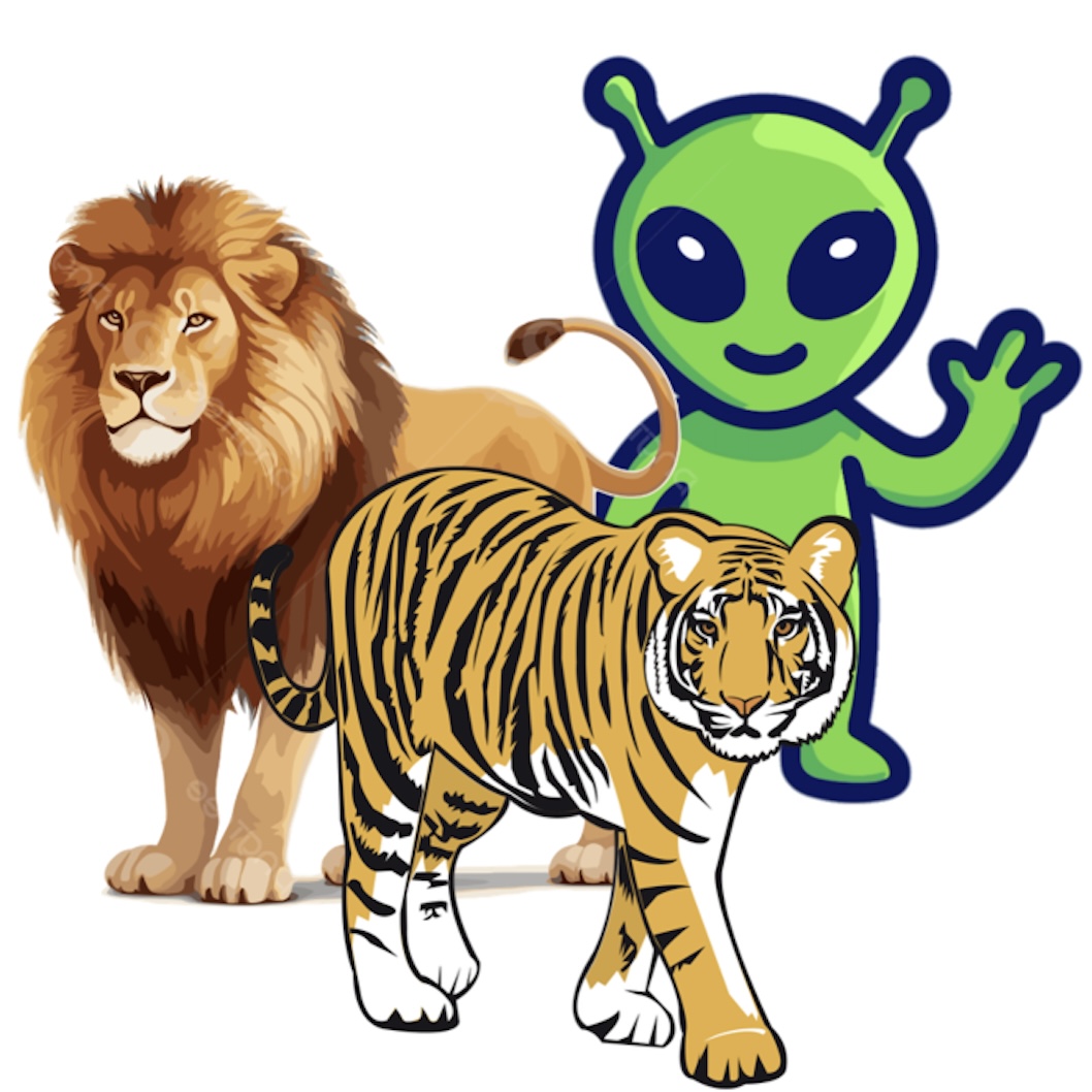 Lions, tigers, aliens, oh my!