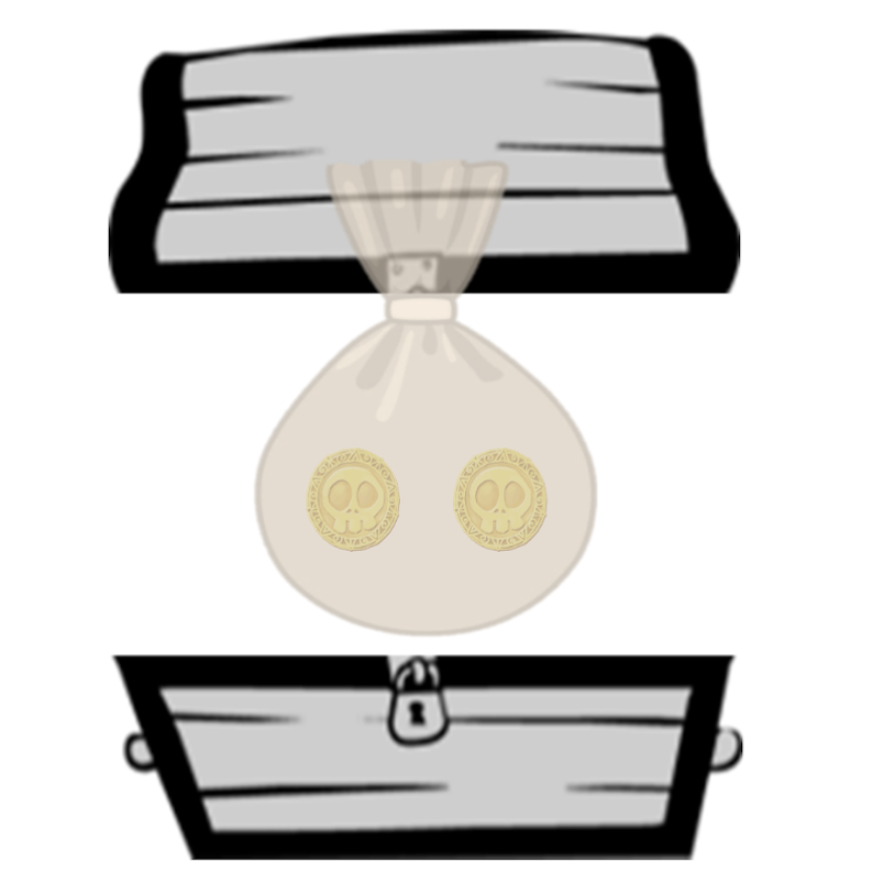 Where did the coins go?