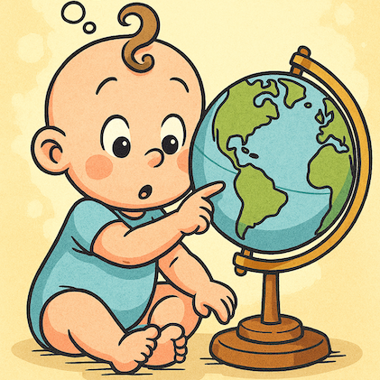 How do babies learn about their world?